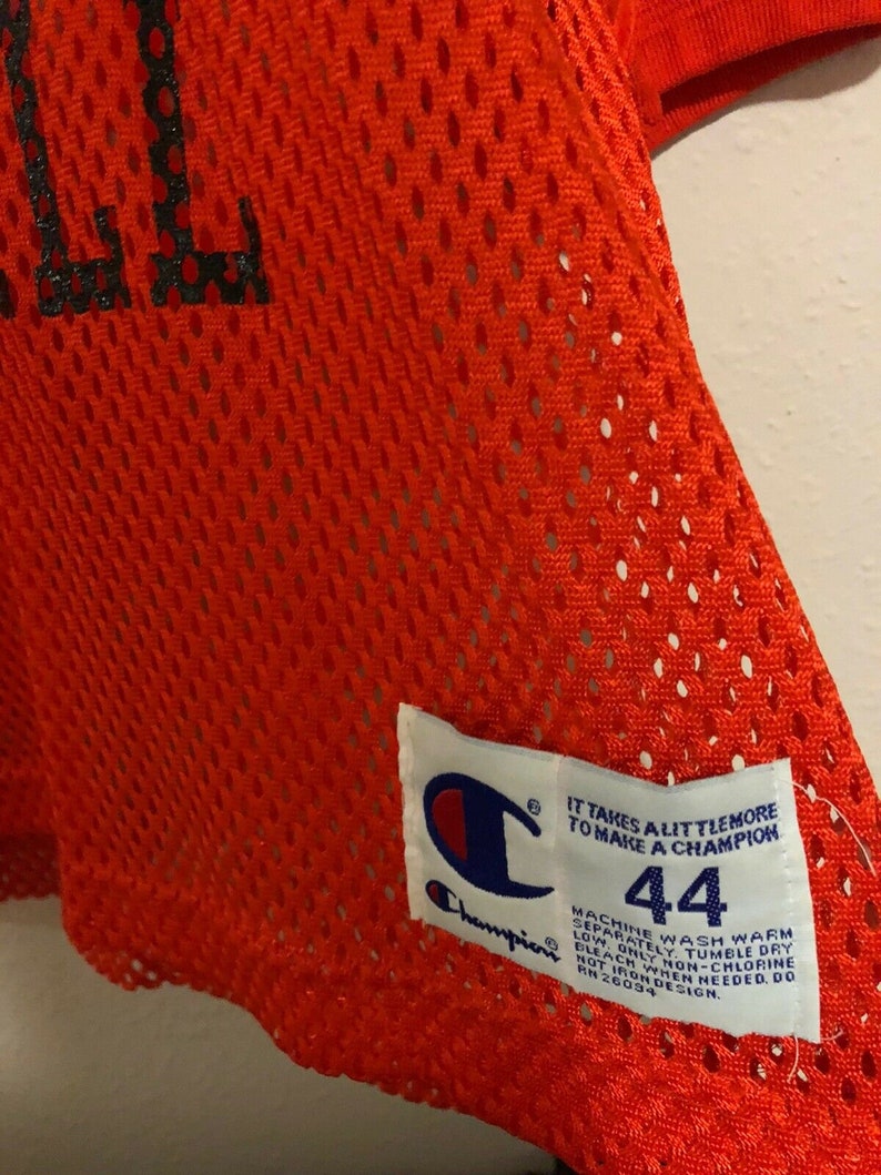 Champion Tag Large Orange Vintage 1990s Oregon State Football Practice Jersey