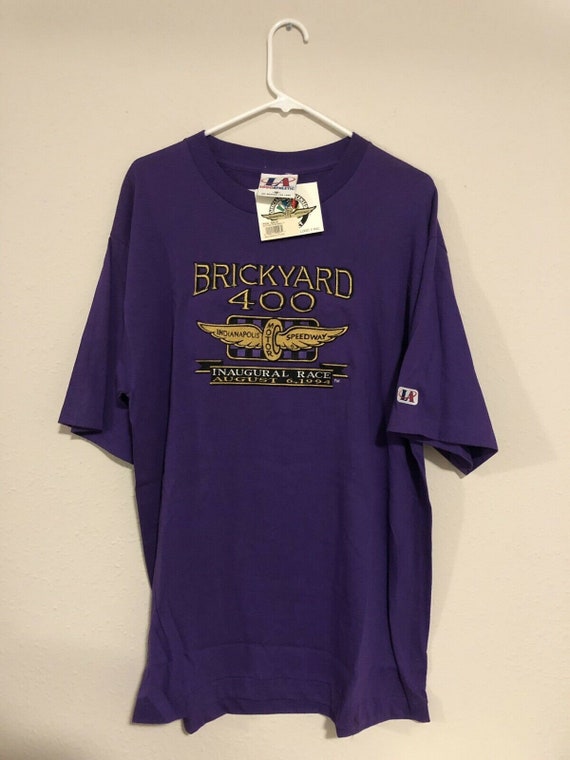 1994 vintage nascar brickyard 400 inaugural t-shirt, … - Gem