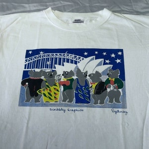 Vintage 90s Australian Aboriginal Art T-shirt Size S Small Vtg - Etsy
