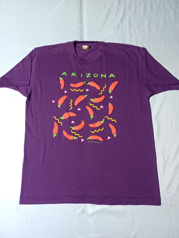 Vintage 1990s 90s Arizona Hot Chili Peppers Puff … - image 2