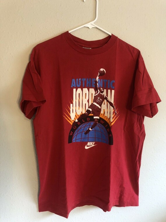 90s Nike Michael Jordan Frequency Jamming t-shirt Youth Medium