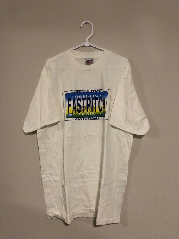 1994 Oregon Fast Pitch Vintage T-Shirt, Single Sti