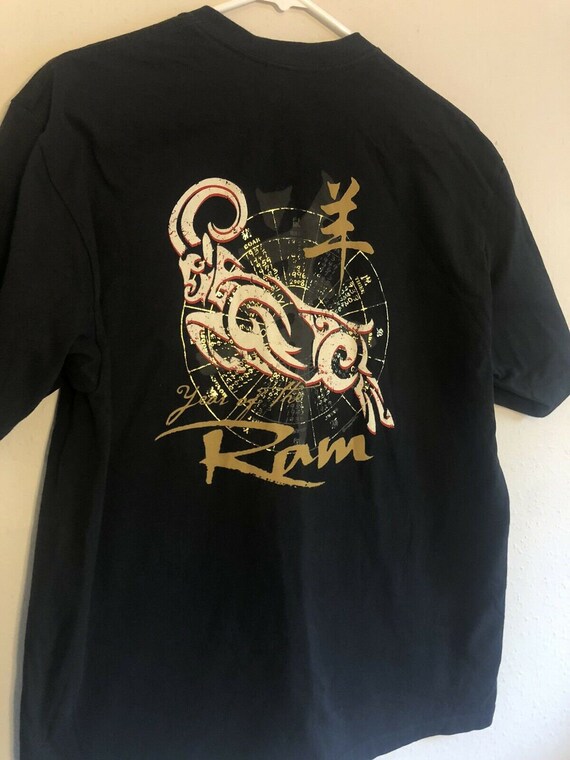 Vintage 2000s Chinese Zodiac Year Of The Ram T-Shi