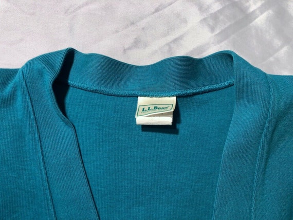 Vintage 1990s L. L. Bean Heavyweight Cotton Women… - image 3