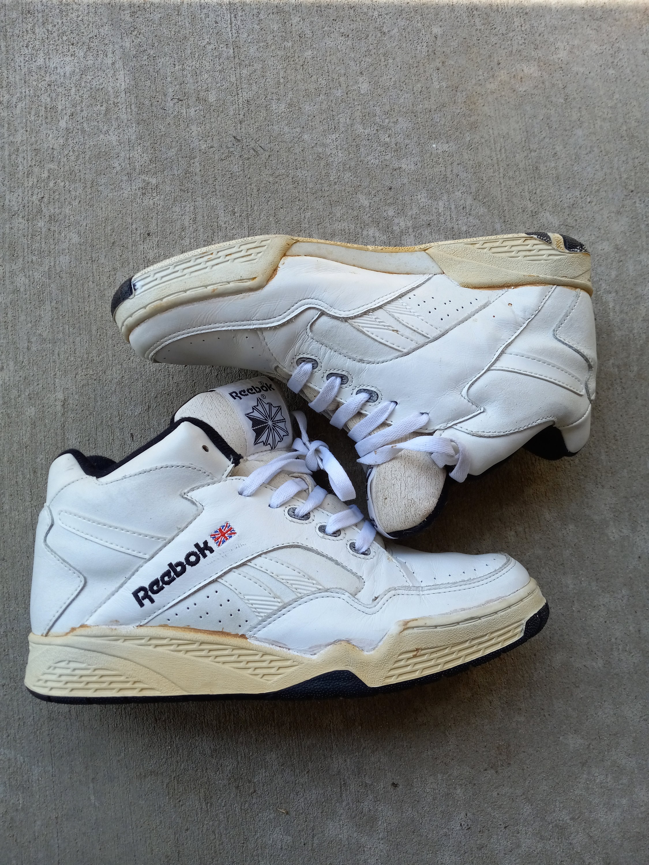 Vintage 1980s 80s 90s Reebok Basketball Hi-top - Etsy