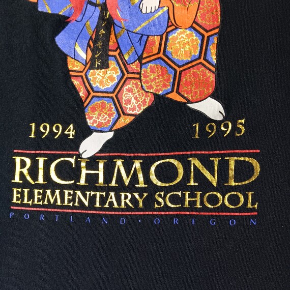 Vintage 1990s 90s Richmond School Portland Oregon… - image 5