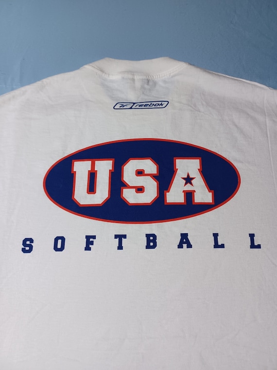 Brandmand Årligt rysten Vintage 1990s 90s Reebok USA Softball Team Official T-shirt - Etsy