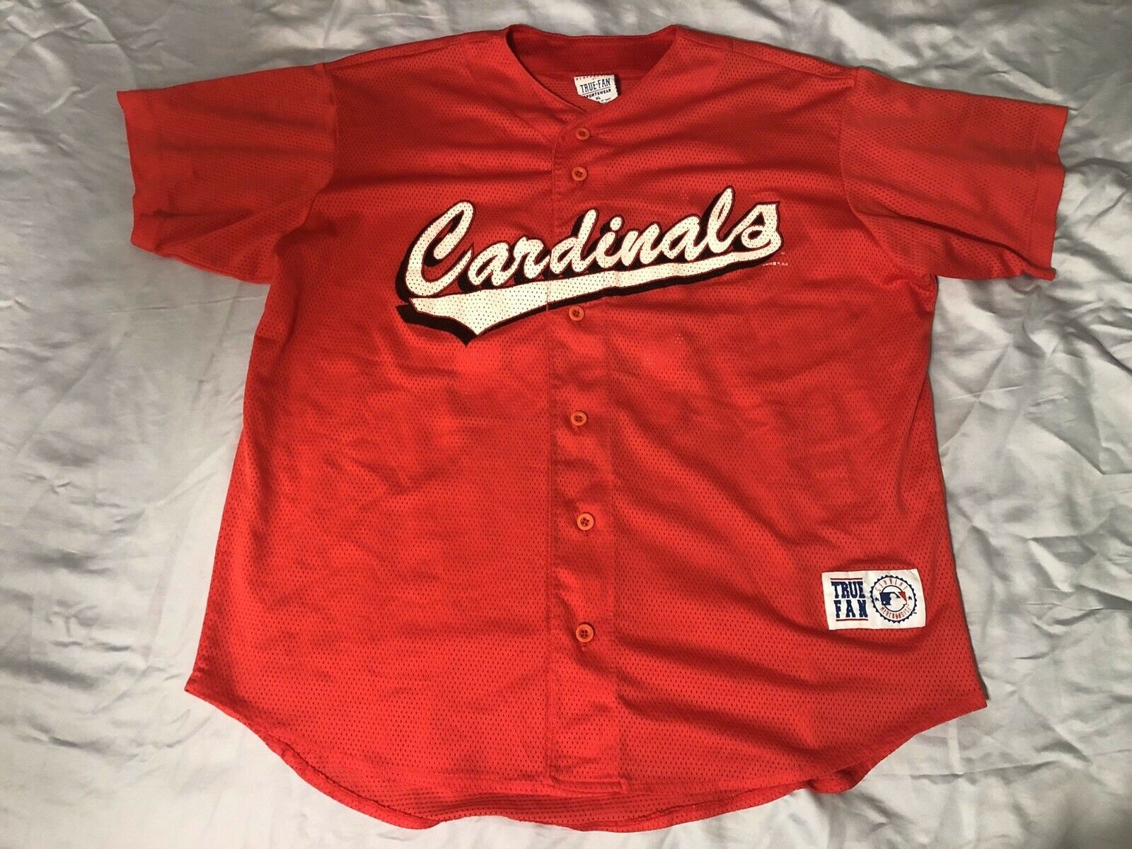 Vintage St. Louis Cardinals MLB Baseball Jersey Black XL, Vintage Online