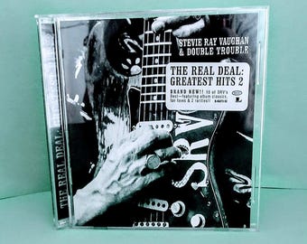 Stevie Ray Vaughan & Double Trouble Audio CD - Greatest Hits 2 - 16 Tracks - Singer Songwriter Guitarist - Blues Rock - SRV Gift - 1999 Vntg