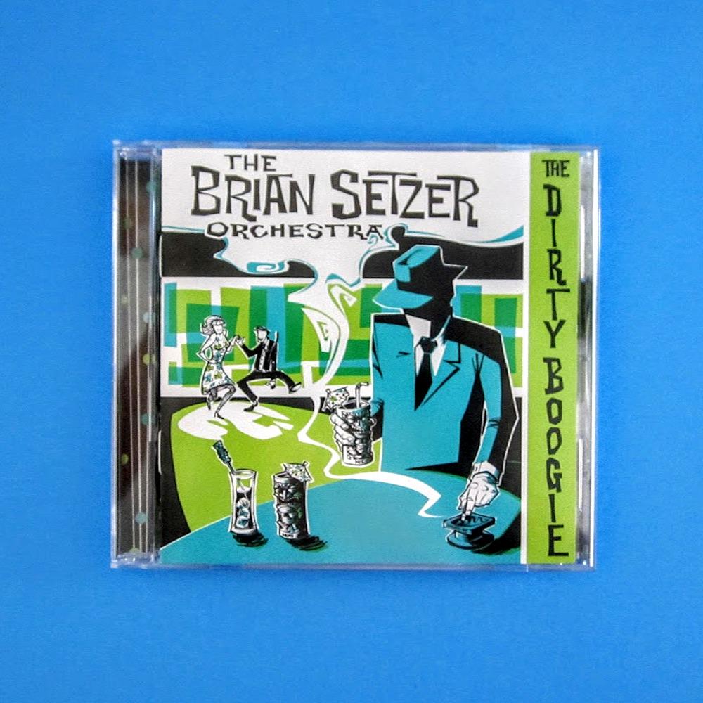 The Brian Setzer / The Dirty Boogie 【LP】