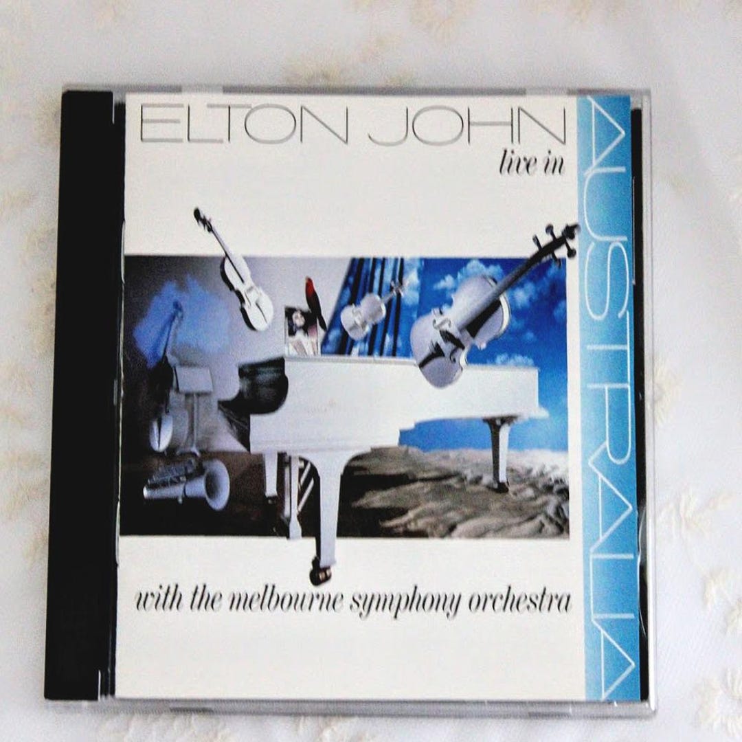 Elton John Audio CD - Live in Australia - 1986 Recording With the ...
