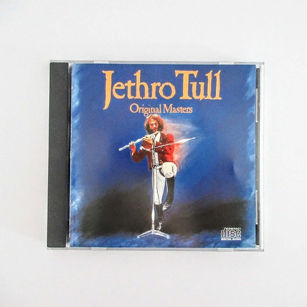 Jethro Tull CD - Original Masters - Chrysalis Records - 1985 - Rock Genre - Aqualung - Thick As A Brick - Living In The Past - Vintage Music