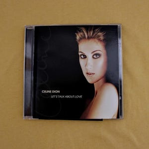 Celine Dion Audio CD - Let&#39;s Talk About Love - 15 Songs - Canadian Singer - Song Writer - Grammy Award Winner - Sony Records - 1997 Vintage