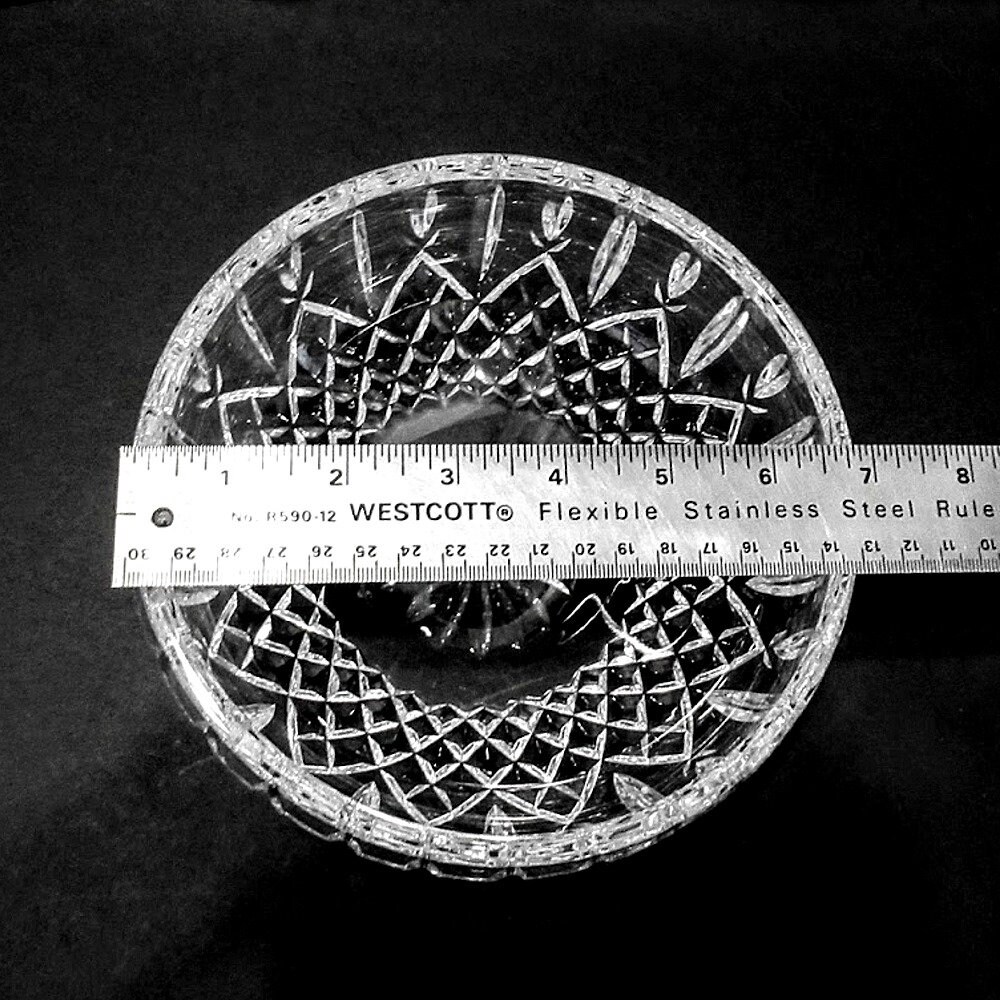 Waterford Crystal Bowl Araglin Pattern 7 Tulip Etsy