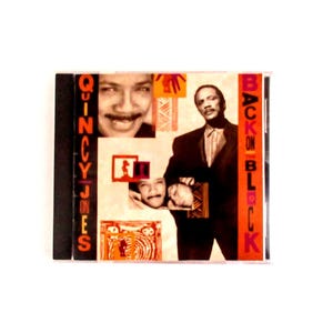 Quincy Jones Audio CD - Back On The Block - Produced By Jones - Songwriter - Composer - Trumpet Player - 14 Tracks - CD Gift - Vintage 1989