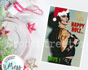 VERKOOP! Lieve Travestiet Happy Holidays kaart