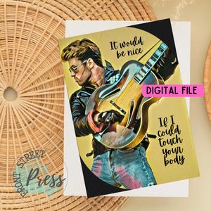 Tarjeta de felicitación "Toca tu cuerpo" en formato PDF