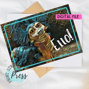 Bonjour ! carte de voeux PDF