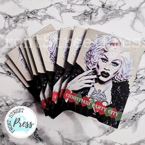 ¡OFERTA! Tarjeta de la ciudad de la fiesta navideña