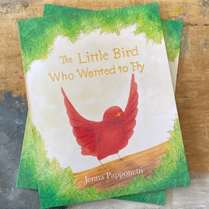 Der kleine Vogel-der-fliegn wollte Signiertes Kinderbuch