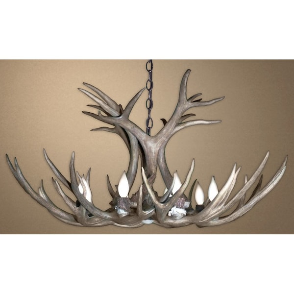 Antler Chandelier Etsy