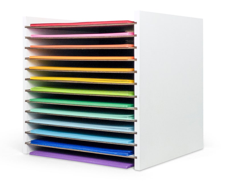 Ikea Kallax Box Insert Adjustable Paper Organizer with Easy Etsy