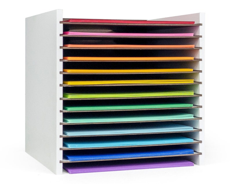 Ikea Kallax Box Insert Adjustable Paper Organizer with Easy Etsy