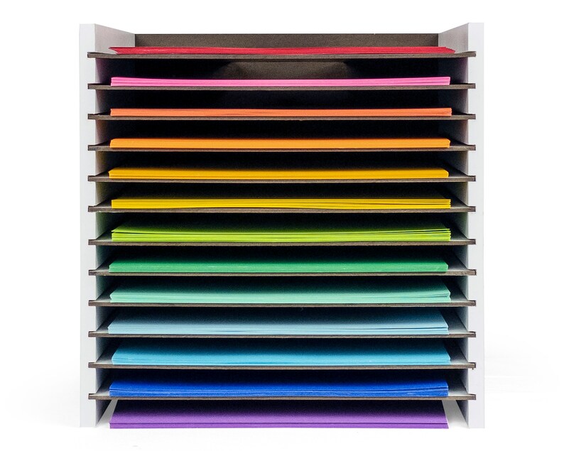 Ikea Kallax Box Insert Adjustable Paper Organizer with Easy Etsy