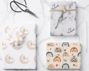 Eid Wrapping Paper, Eid Gifts, Eid Gifting, Eid Mubarak Wrapping Paper