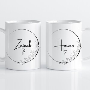 Couples Mugs, Mr & Mrs Mugs, custom mugs, wedding mugs, Personalised wedding gift
