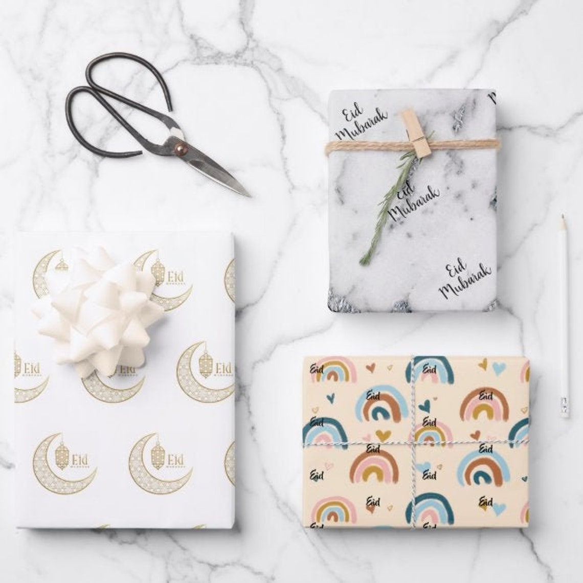 Eid Wrapping Paper Eid Gifts Eid Gifting Eid Mubarak Etsy