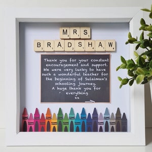 Teacher Frame, Teacher Gifts, Thank You Teacher, Teacher Appreciation