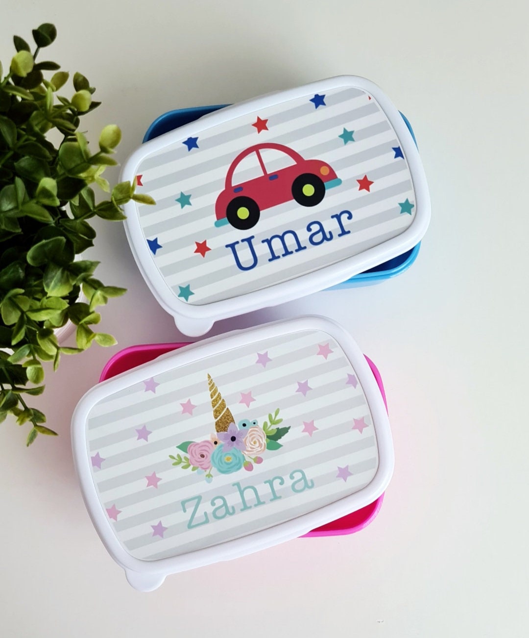 lunch box personalised