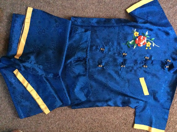 Vintage lounge wear. 1940s, 50s Japanese lingerie
