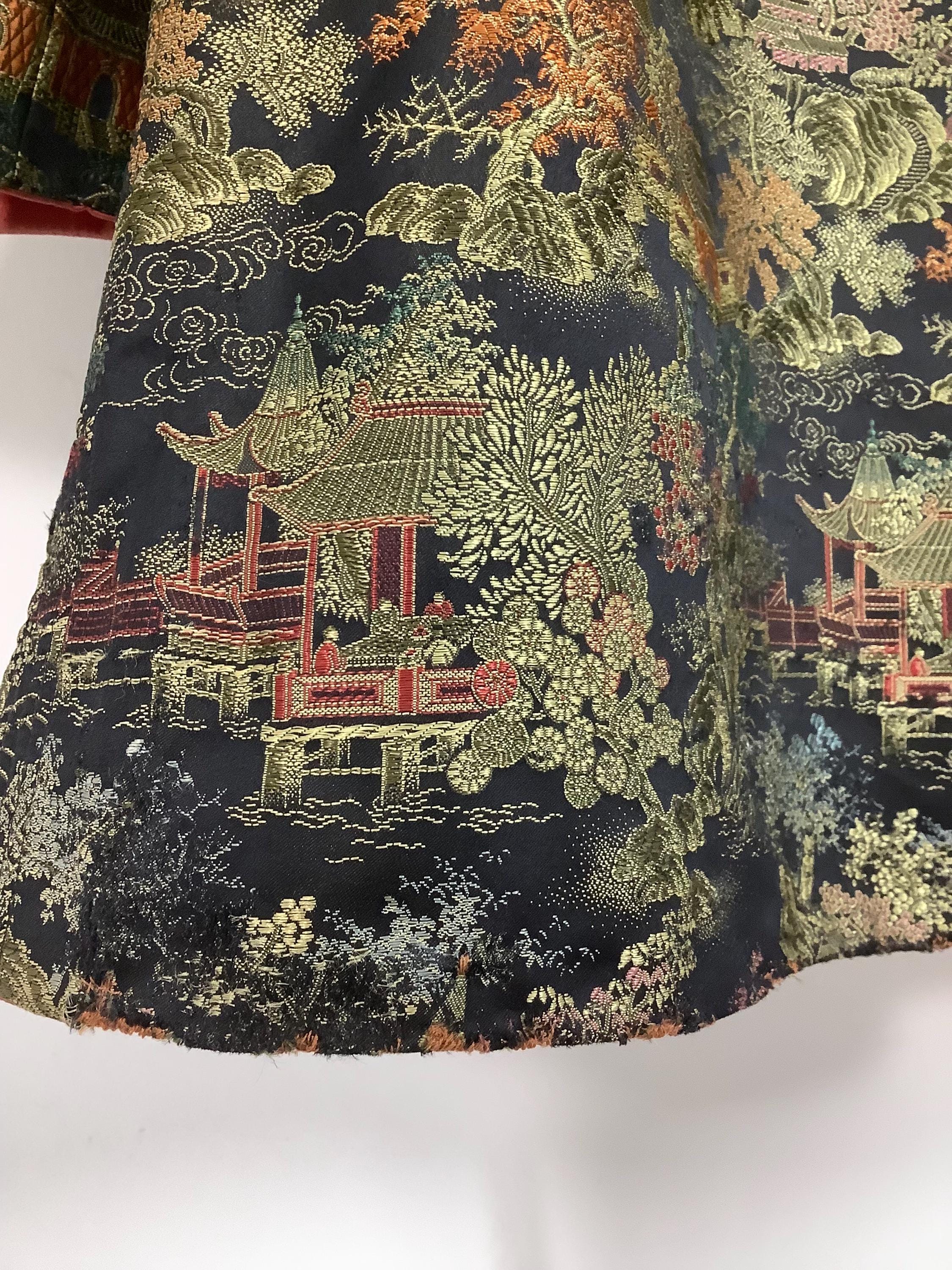 Antique 1930s Brocade Liberty London Jacket Japanese