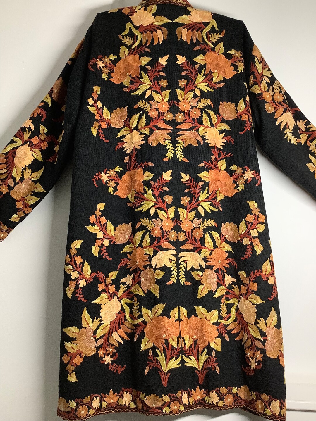Embroidered Wool-blend Jacket