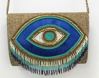evil eye makeup bolsa