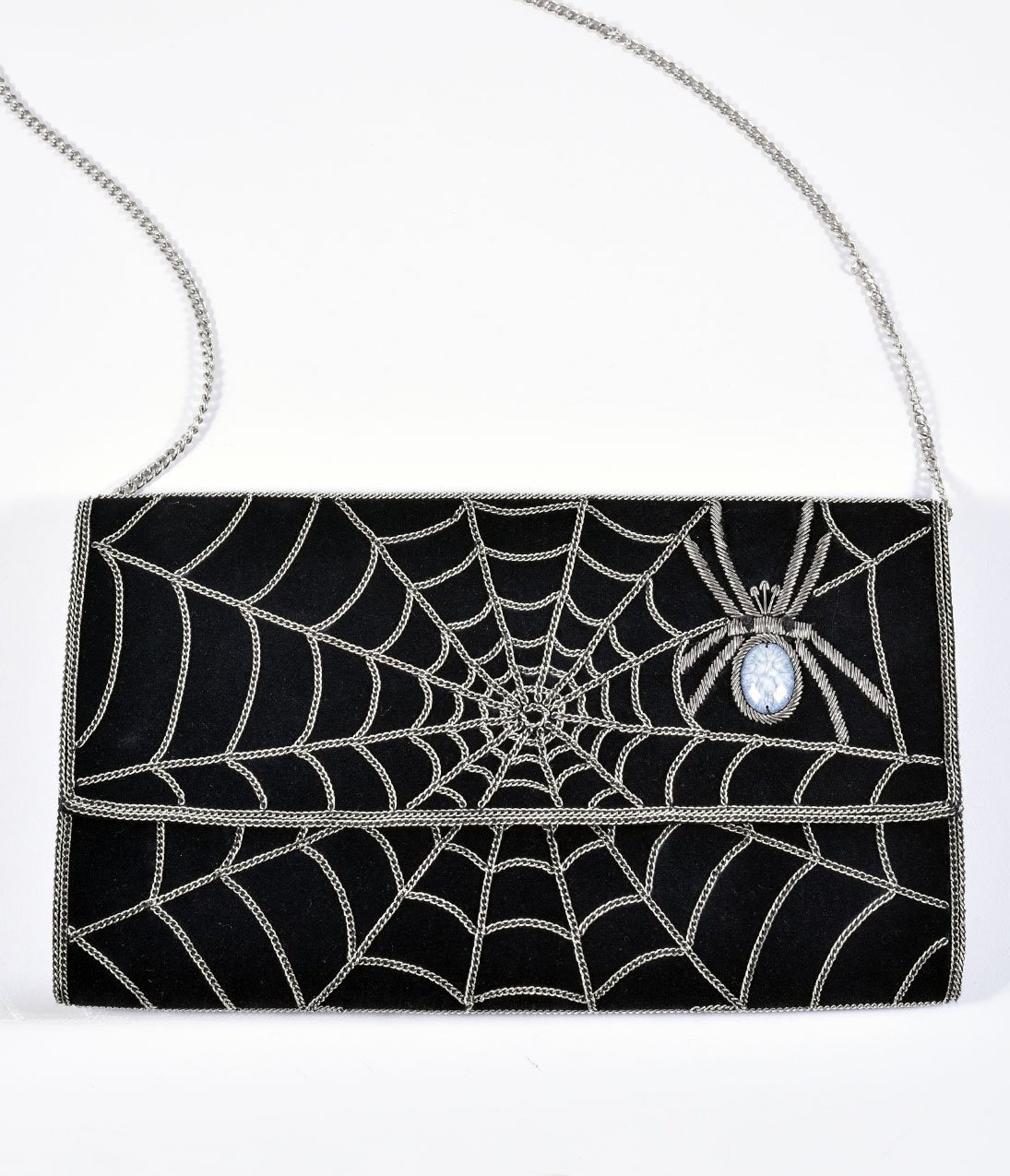 ENVELOPE CLUTCH WITH GUSSET TO CATCH A SPIDER main image 1