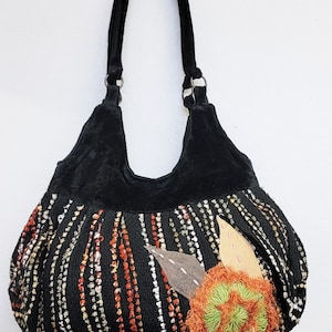 velvet tote