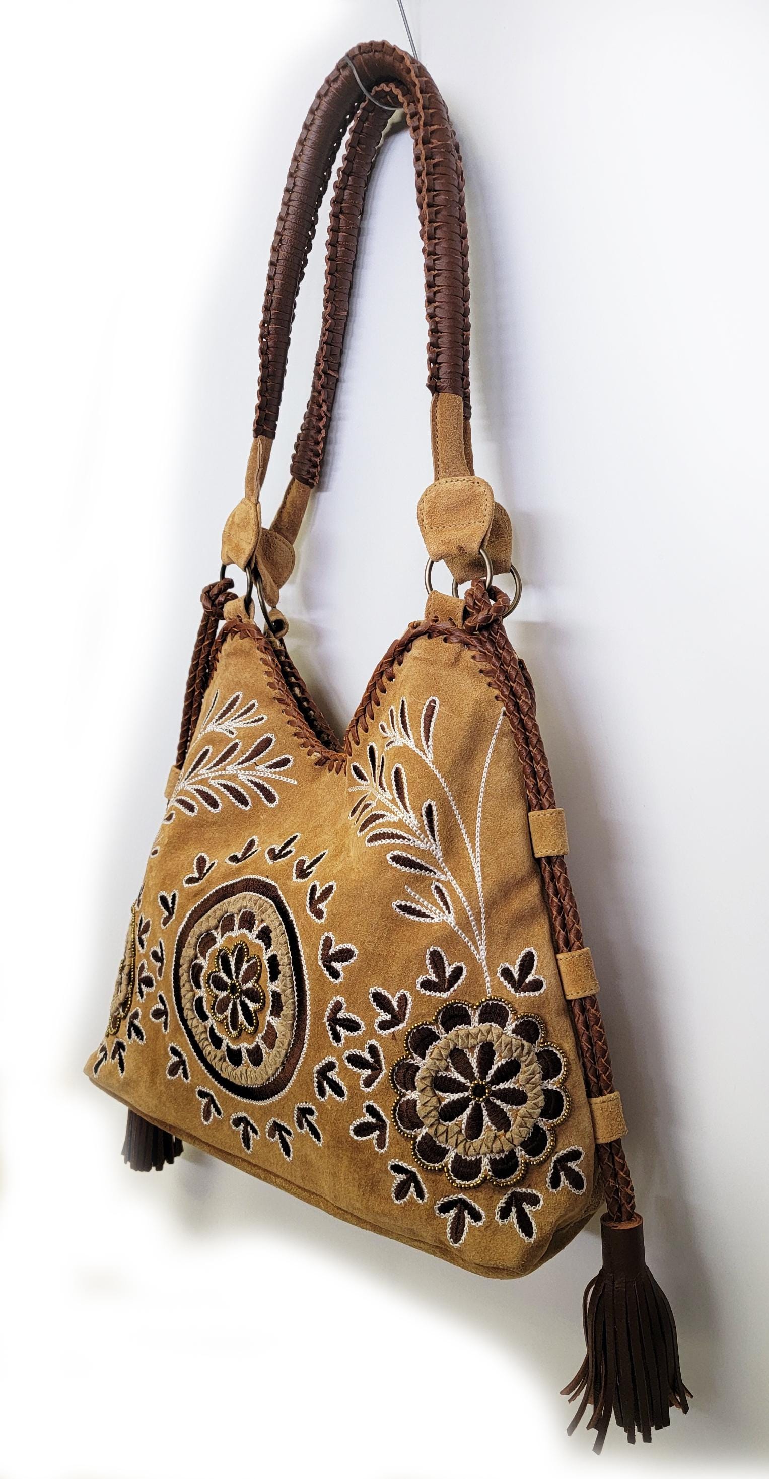 leather hobo