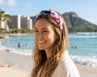 Handcrafted Beaded Hairband: Southwestern Style