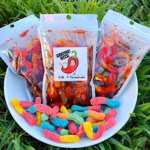 Spicy Sour Worms