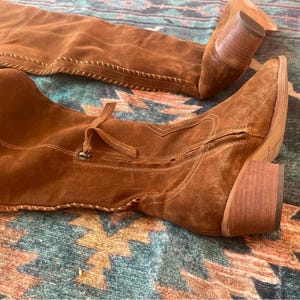 Free people X DV Yellowstone Cowboy OTK Western Silas Cowgirl Boot knee image 8