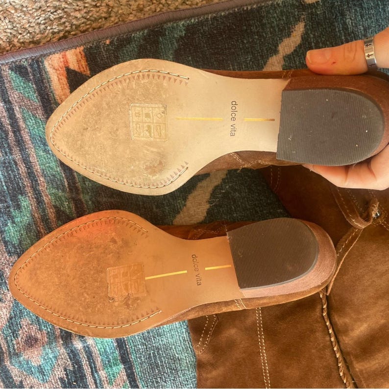 Free people X DV Yellowstone Cowboy OTK Western Silas Cowgirl Boot knee image 5