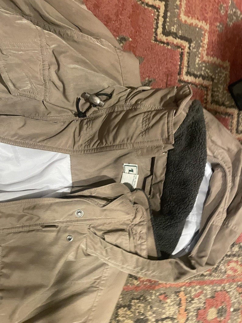 Abrigo de plumón Primaloft de invierno Ranch de LL Bean X Free People, chaqueta acogedora del suroeste, talla XL imagen 12