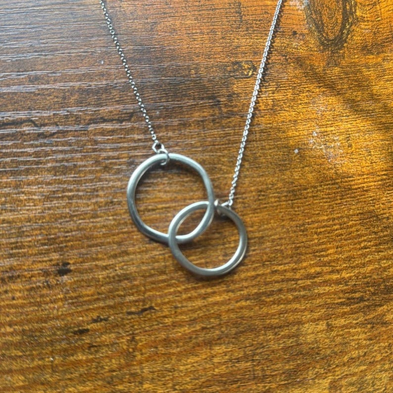 NEW free people Minimalist chain arrowstack herringbone necklace silver jewelry image 6