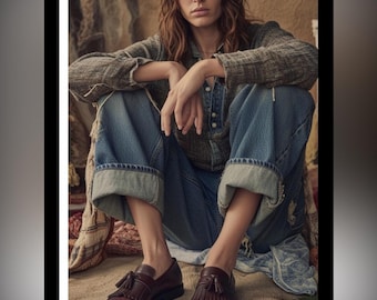 Free people x MTNG two tone burgundy Leather Loafers  8.5 tassel chukka chunky bootie Oxford d’orsay heel
