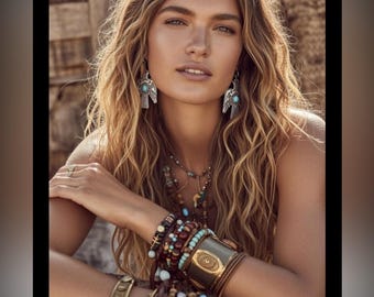 Free people Western Yellowstone bird Phoenix  earrings taxco stone turquoise
