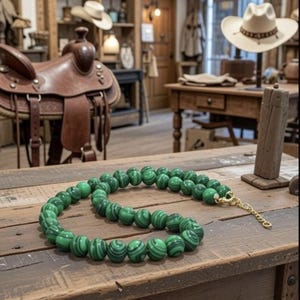 New Free People Stone Choker Necklace Sabrina stone western boho chain Green zdjęcie 2
