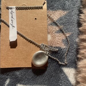 NWOT Free People Choker open Locket silver western southwest necklace image 2